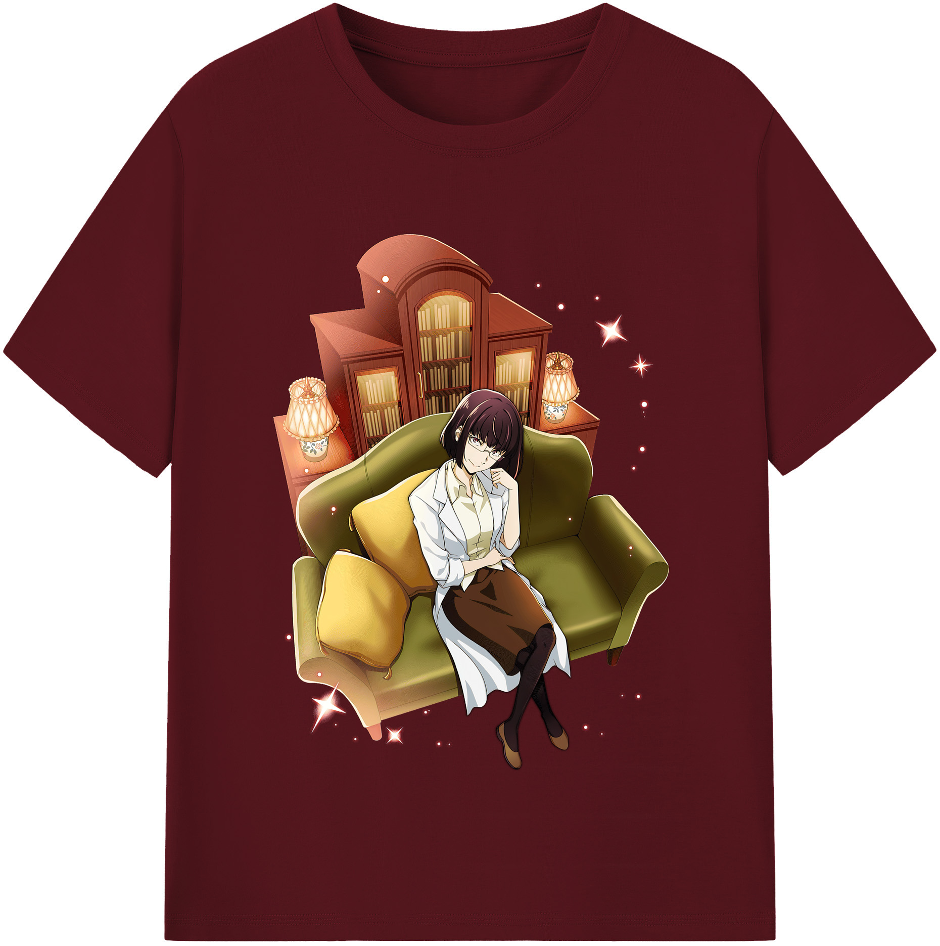 （画像用） 文豪ストレイドッグス Bungo Stray Dogs 綿100％半袖Tシャツ（フロントプリント）